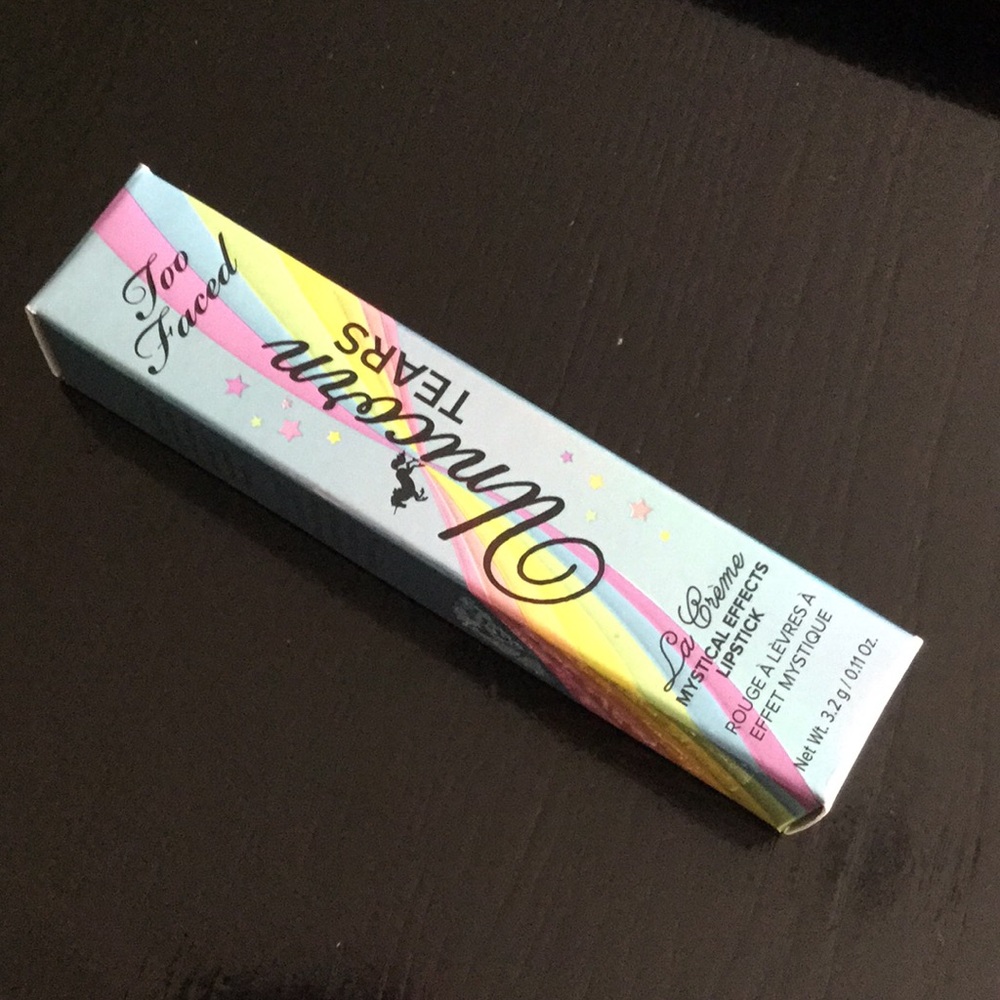 💋 Too faced lipstick unicorn tears